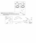 AlternatorsIgnition Diagram and Parts List for 407677-0101-E1  Briggs and Stratton Engine
